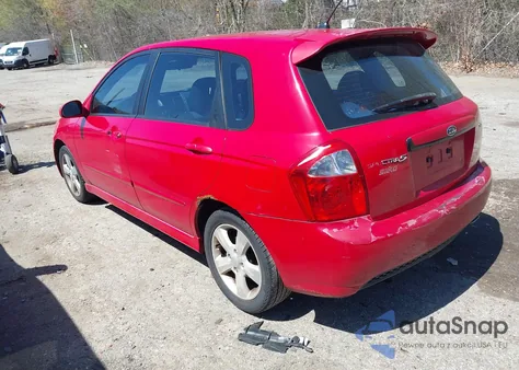 2007 Kia Spectra5 Sx из США, поврежденный, VIN KNAFE162975008814